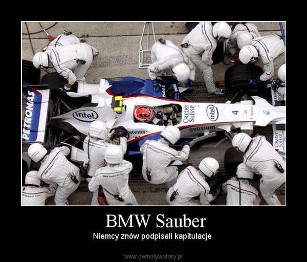  BMW Sauber – Niemcy znów podpisali kapitulacje  
