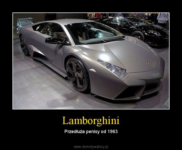 Lamborghini – Przedłuża penisy od 1963 