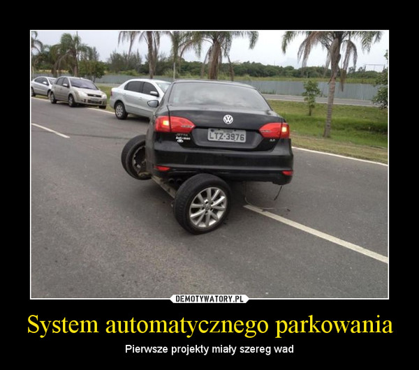 System automatycznego parkowania – Pierwsze projekty miały szereg wad 