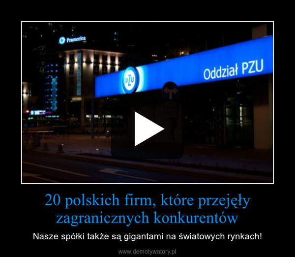20 polskich firm, które przejęły zagranicznych konkurentów – Nasze spółki także są gigantami na światowych rynkach! 