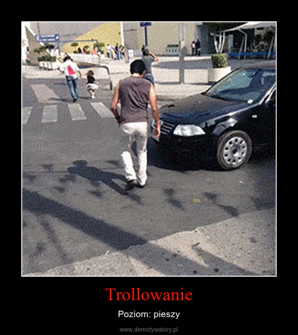 Trollowanie – Poziom: pieszy 