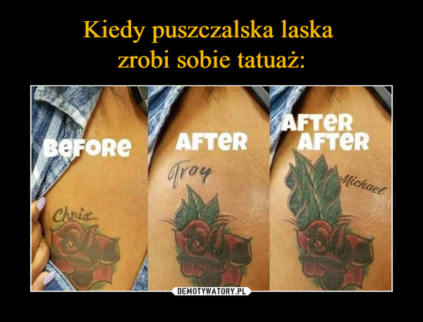  –  Chris Troy MichaelBefore after after after