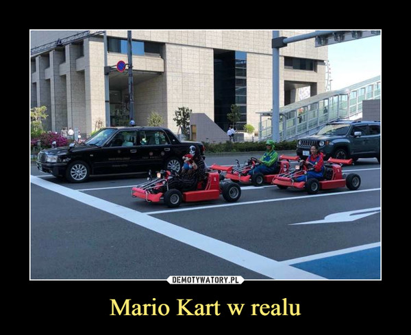 Mario Kart w realu –  