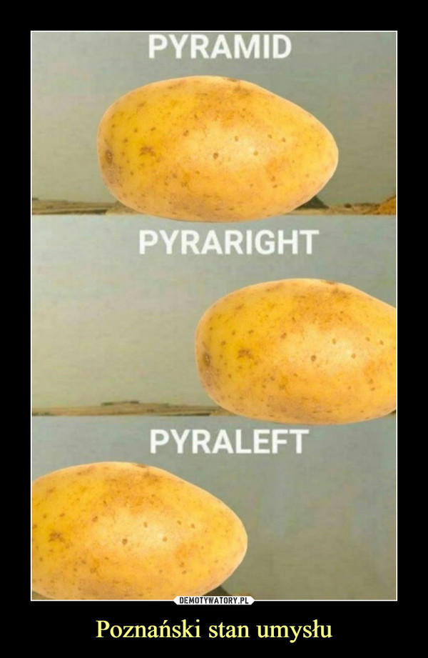 Poznański stan umysłu –  Pyramid Pyraright Pyraleft