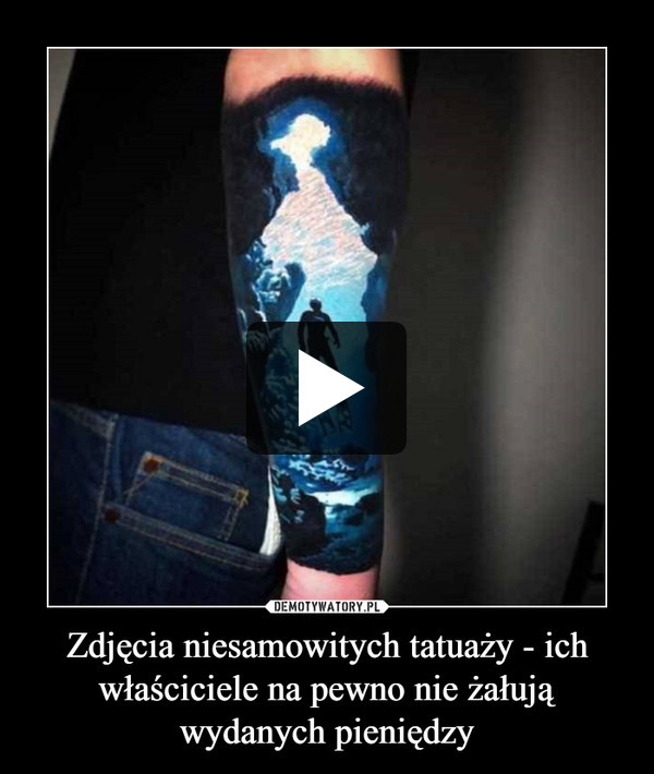 Zdjęcia niesamowitych tatuaży - ich właściciele na pewno nie żałują wydanych pieniędzy –  