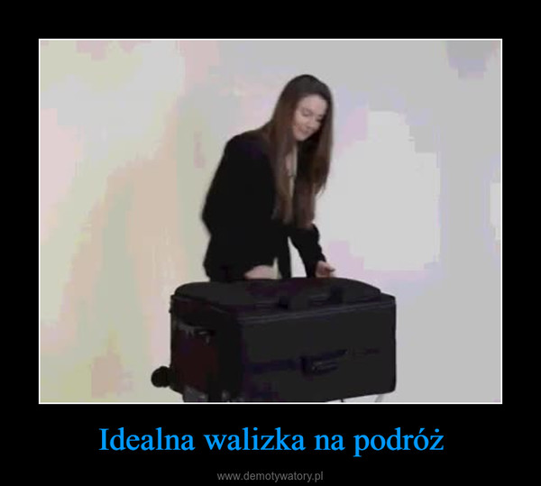 Idealna walizka na podróż –  