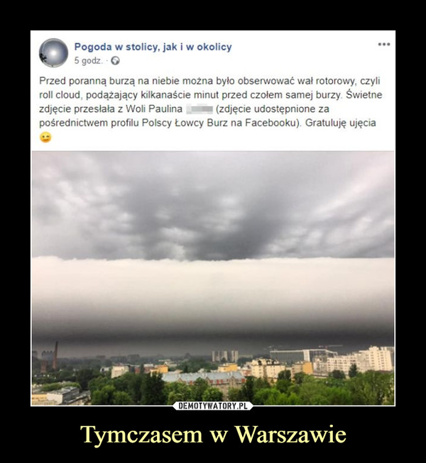 Tymczasem w Warszawie –  