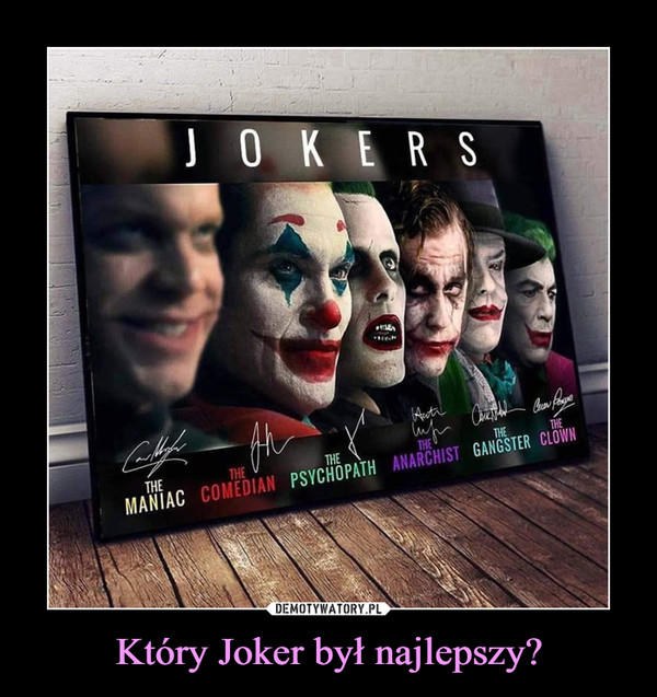 Który Joker był najlepszy? –  