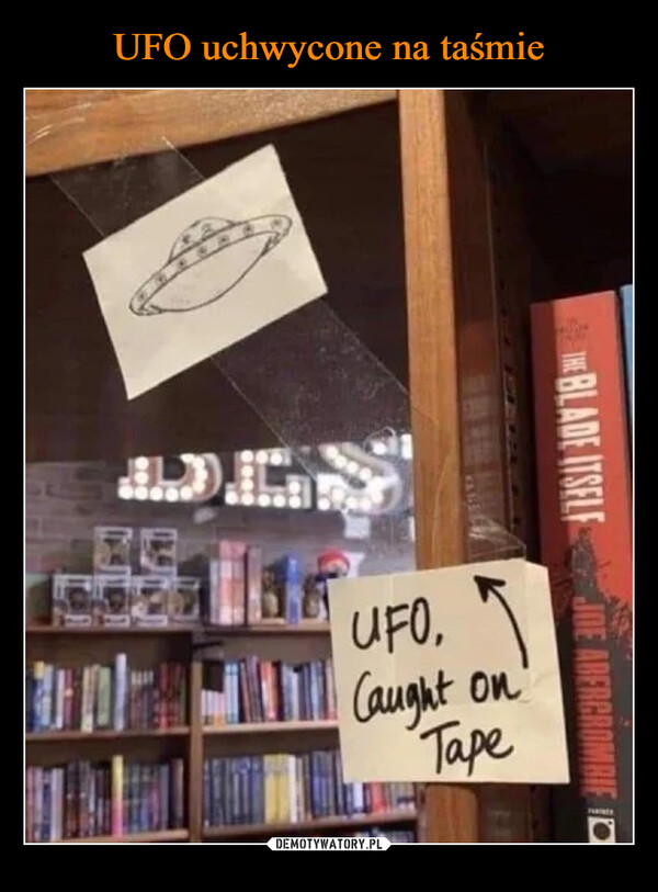 UFO uchwycone na taśmie