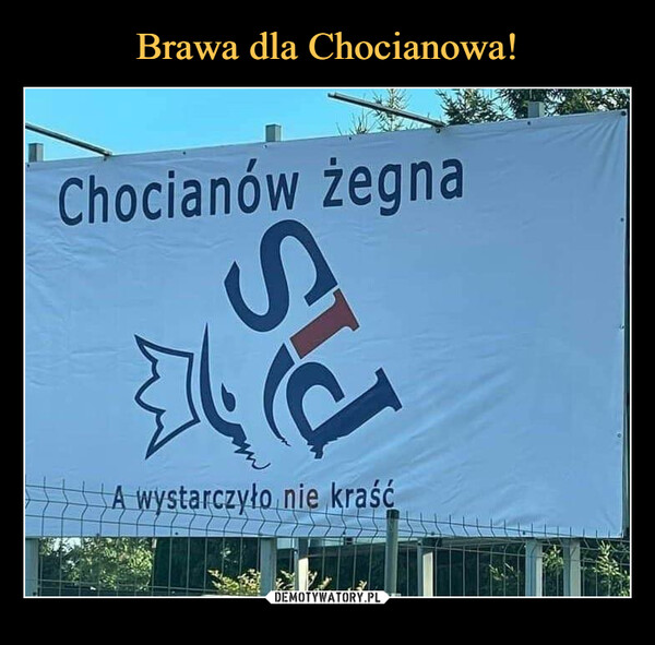 Brawa dla Chocianowa!