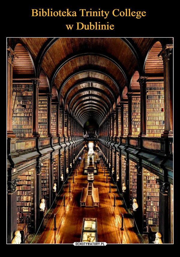 Biblioteka Trinity College 
w Dublinie