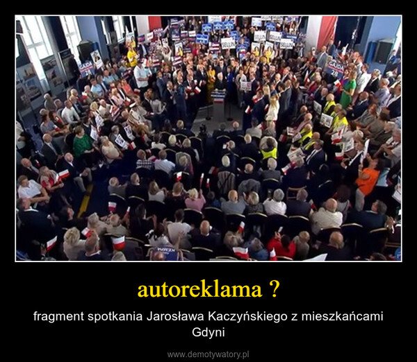 autoreklama ? – fragment spotkania Jarosława Kaczyńskiego z mieszkańcami Gdyni NTIمان