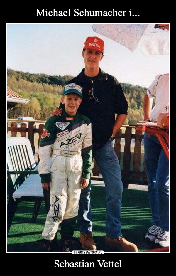 Michael Schumacher i... Sebastian Vettel